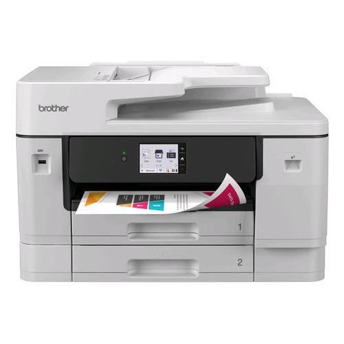 BROTHER MFC-J6960DW STAMPANTE MULTIFUNZIONE INK-JET A COLORI A3 WI-FI DUPLEX SCANNER ADF 2 CASSETTI 250 FOGLI FAX A COLORI 33,6 Kbit/s USB LAN 31ppm