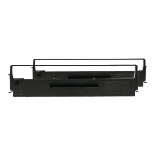 EPSON C13S015647 NASTRO NERO LX-350/300+/300+II 2 Pz.