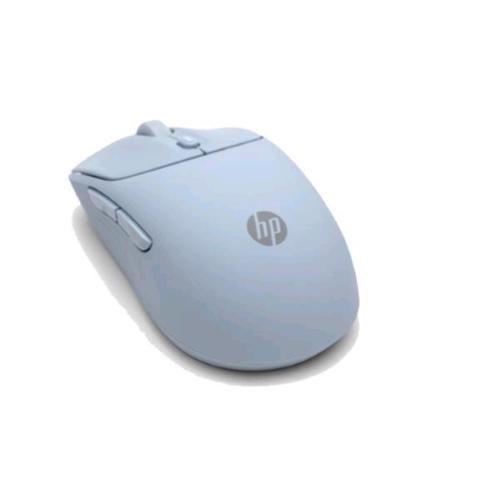 HP 400 MOUSE WIRELESS SILENT TOUCH ULTRA SILENZIOSO RF + BLUETOOTH 6.000 DPI 5 TASTI AZZURRO