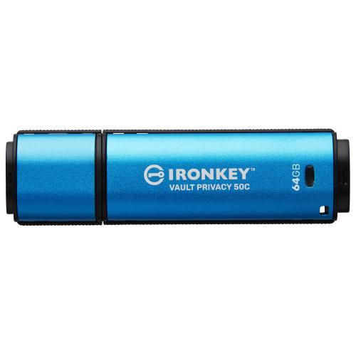 64GB USB-C IRONKEY VAULTPRIVACY 50C