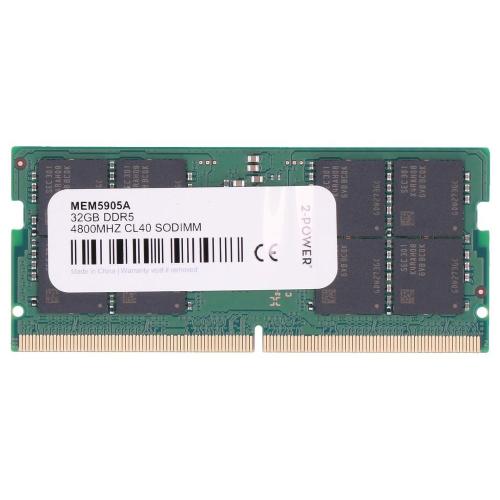 32GB DDR5 4800MHz CL40 SoDIMM