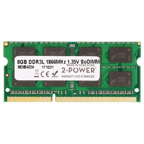 8GB PC3-14900 1866MHz 1.35V SODIMM