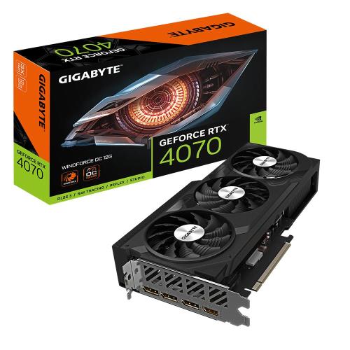 GigaByte GeForce RTX 4070 Windforce OC 12GB