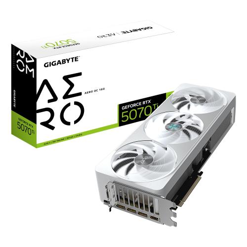 GigabyteÂ GeForce RTX 5070 Ti AERO OC 16GB