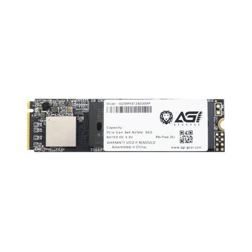 AGI SSD INTERNO 2.000GB M.2 2280 NVMe PCI Express 3.0 QLC 3D NAND Read/Write 3500/3270 DRAM CACHE