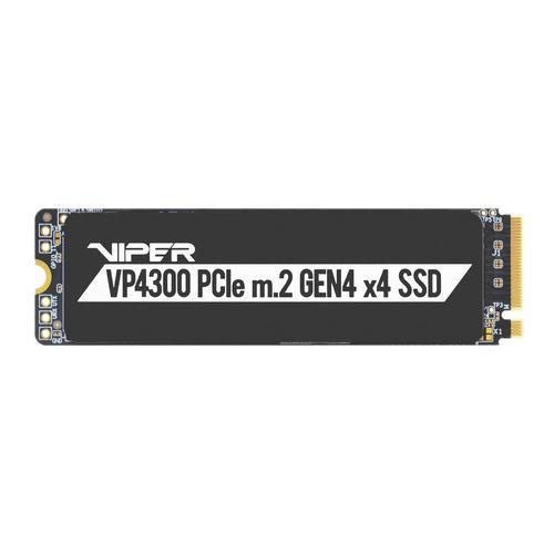PATRIOT VIPER VPN4300 SSD M.2 2.000 GB NVME PCI-E X4 GEN4 VELOCITÀ LETTURA E SCRITTURA SEQUENZIALE FINO A 7400 MB/S E 6800 MB/S