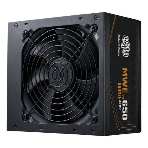 COOLER MASTER ALIMENTATORE 650W BRONZE 80+ NO MOD NO MODULARE 120MM V3 230V MWE ATX