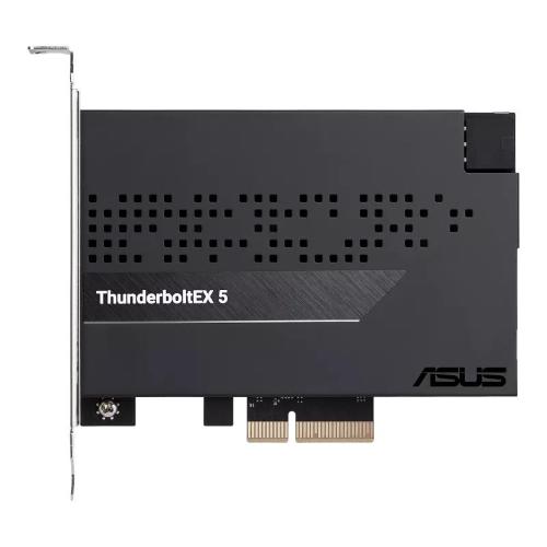 ASUS THUNDERBOLTEX 5 - THUNDERBOLT-ADAPTER PCIE 4.0 X4 2x THUNDERBOLT5 3 x MINI-DISPLAYPORT NERO