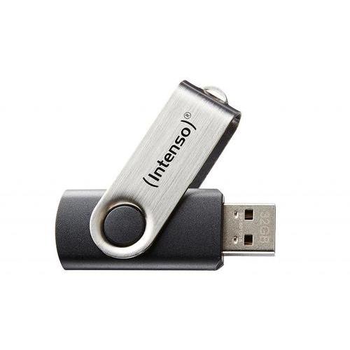 INTENSO CHIAVETTA USB 64 GB USB 2.0 NERO SILVER