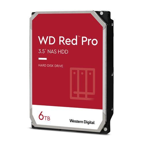WESTERN DIGITAL RED PRO HDD 6.000GB SATA III 3.5" BUFFER 256MB 7.200rpm