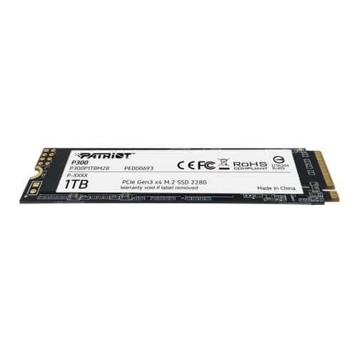 PATRIOT P300 SSD 1.000GB M.2 PCI EXPRESS GEN3 x4 NVMe