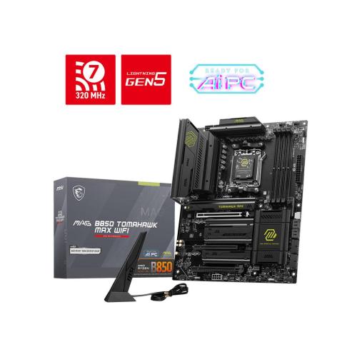 MSI MAG B850 TOMAHAWK MAX WI-FI 7 SCHEDA MADRE AMD B850 SOCKET AM5 ATX