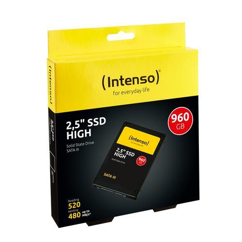 INTENSO HIGH PERFORMANCE SSD 960GB SATA III 2.5"