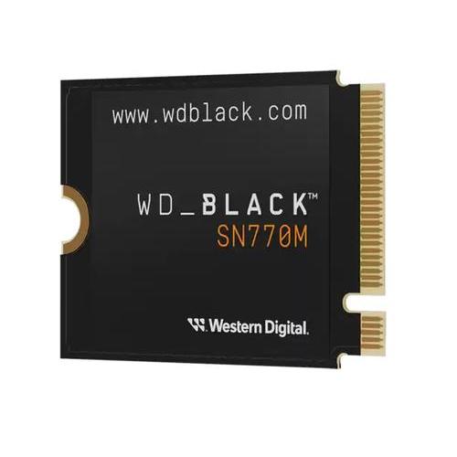 WESTERN DIGITAL BLACK SN770M SSD 2.000GB M2 2230 NVMe PCI Express 4.0 TLC 3D NAND LETTURA 5150 MB/s SCRITTURA 4850 MB/s