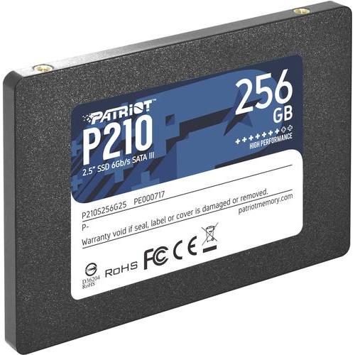 PATRIOT P210 SSD 256GB INTERNO SATA III 2.5"