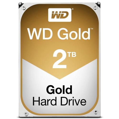WESTERN DIGITAL HDD INTERNO GOLD 2TB 3.5 SATA 6GBS 7200RPM