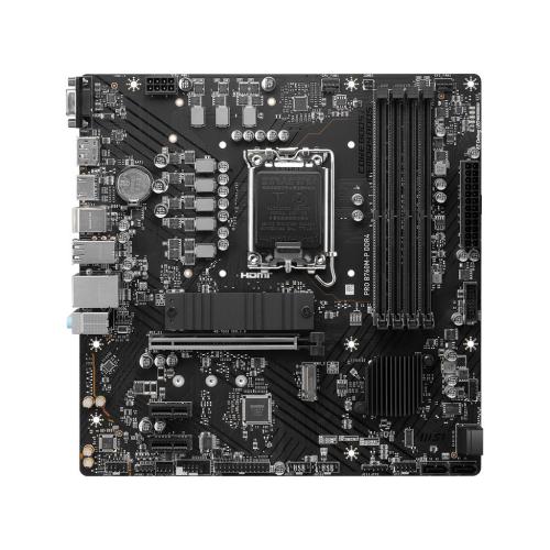 MSI MB B760, PRO B760M-P, LGA 1700, 4DDR5, 1PCI-Ex16, 2PCI-Ex1, 2M.2, 4SATA3