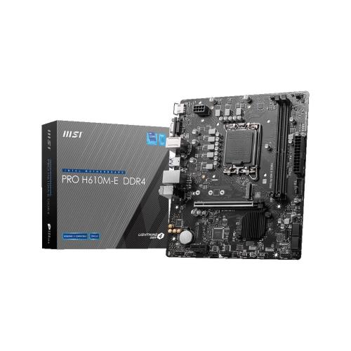 MSI PRO H610M-E SCHEDA MADRE FORM MICRO ATX CHIPSET INTEL H610 SOCKET LGA 1700