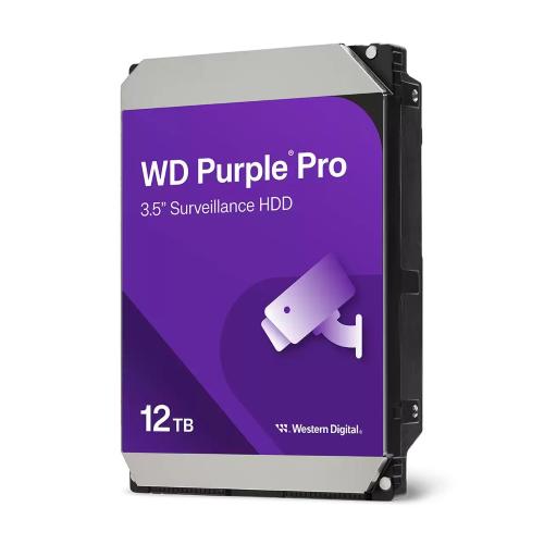 WESTERN DIGITAL HD 3,5 12TB 7200RPM 512MB PURPLE PRO SATA3 VIDEOSORVEGLIANZA