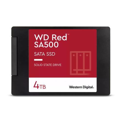 WESTERN DIGITAL RED SA500 SSD 4.000GB SATA III 2.5" LETTURA 560 MB/s SCRITTURA 530 MB/s