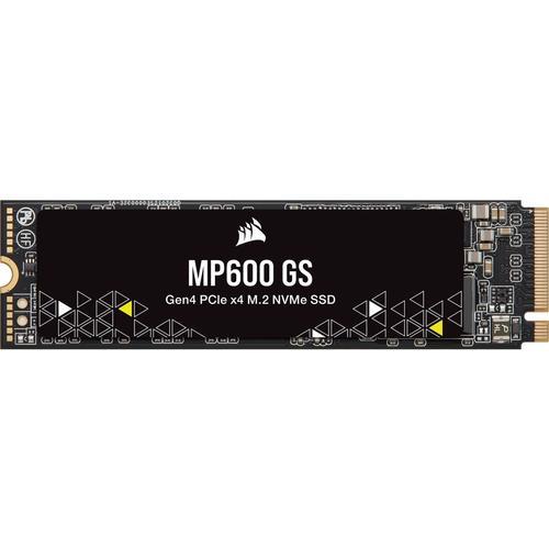 CORSAIR MP600 GS SSD M.2 1.000GB PCI EXPRESS 4.0 3D TLC NAND NVMe VELOCITA DI LETTURA 4800 MB/S VELOCITA DI SCRITTURA 3900 MB/S BLACK