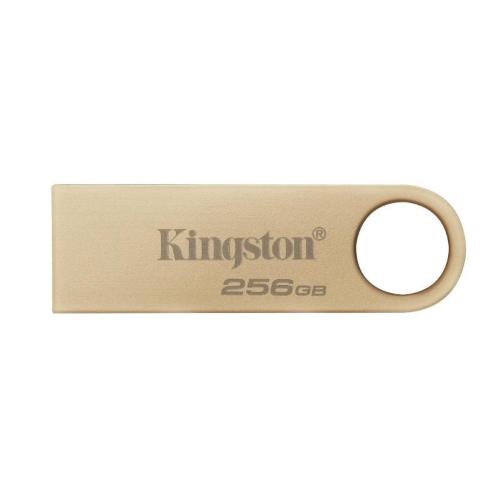 KINGSTON DATATRAVELER SE9 G3 256GB CHIAVETTA USB-A 3.2 GEN 1 LETTURA 220 MB/s SCRITTURA 100 MB/s IN METALLO GOLD