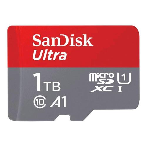 SANDISK ULTRA microSDXC 1.000GB A1 / UHS Class 1 / Class10 CON ADATTATORE A SD