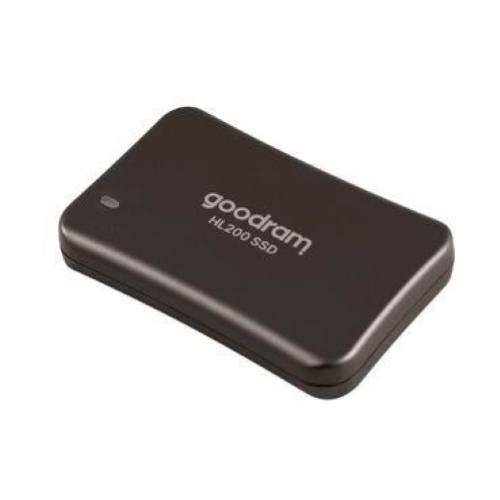 GOODRAM HL200 SSD 512GB USB-C 3.2 ESTERNO PORTATILE VELOCITA DI LETTURA 520 MB/S VELOCITA DI SCRITTURA 500 MB/S GRIGIO