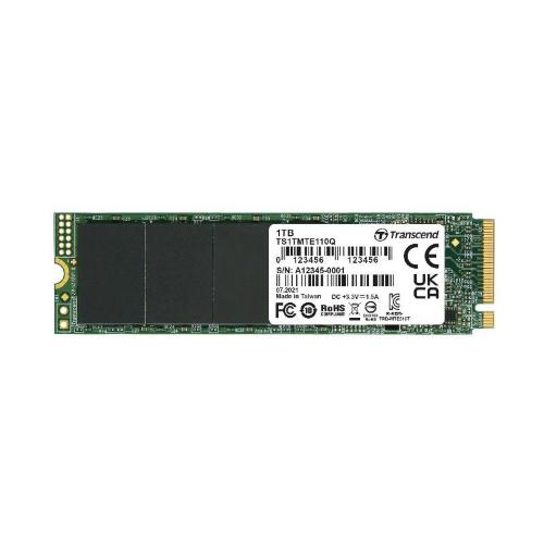 TRANSCEND 110Q SSD 1.000GB M.2 2280 QLC 3D NAND NVME PCIE GEN3X4