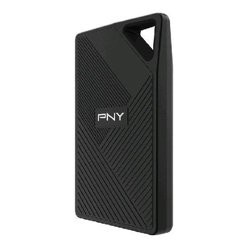 PNY RP60 SSD ESTERNO 2TB INTERFACCIA USB TYPE-C 3.2 BLACK