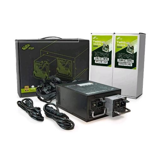 FSP FORTRON PPA5008601TWINS PRO ALIMENTATORE 500W ALIMENTATORE PER COMPUTER 20+4 PIN ATX PS/2 NERO