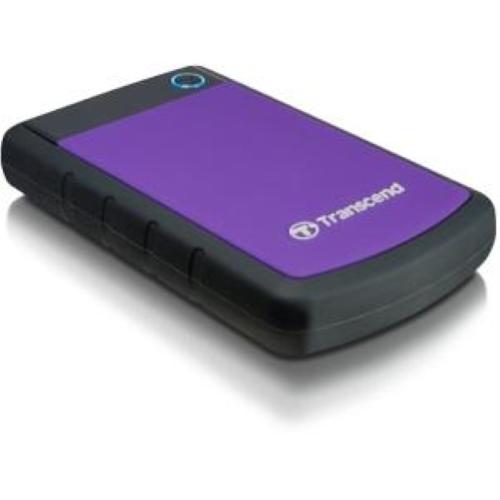 TRANSCEND STOREJET 25H3P HDD ESTERNO 1TB INTERFACCIA USB 3.0 FORMATO 2.5" 5.400 RPM COLORE VIOLA