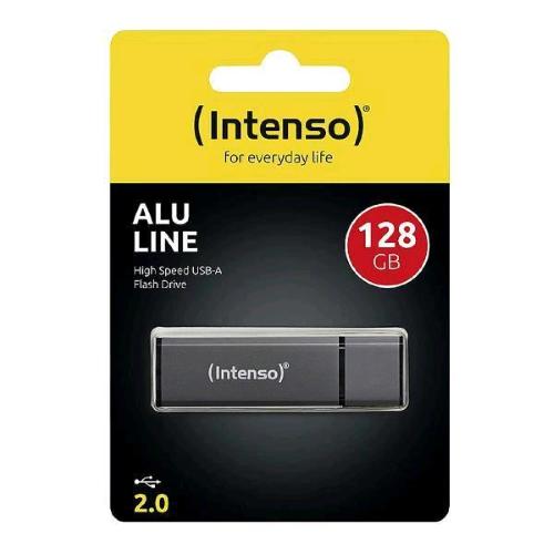 INTENSO ALU LINE CHIAVETTA 128GB USB-A 2.0 IN ALLUMINIO ANTRACITE