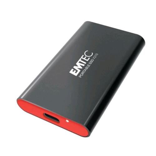 EMTEC X210 SSD PORTATILE1.000GB MSATA ESTERNA USB TYPE-C NERO ROSSO