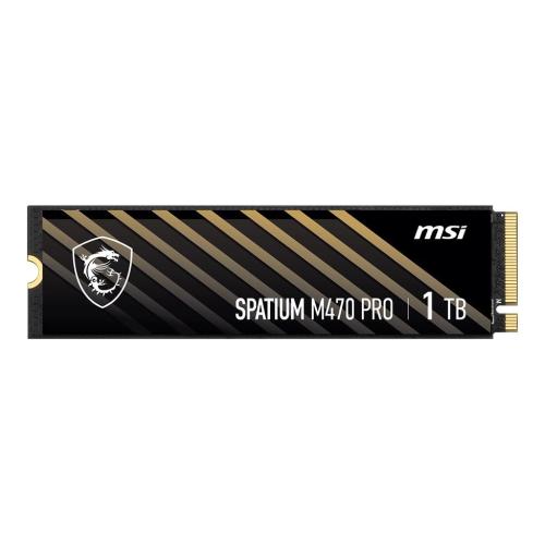 MSI SPATIUM M470 PRO SSD 2TB M.2 NVMe PCI Express 4.0 3D NAND
