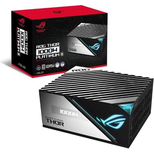 ASUS ROG THOR 1000P2-GAMING ALIMENTATORE 1.000 W 80 PLUS PLATINUM 20+4 PIN ATX NERO ARGENTO