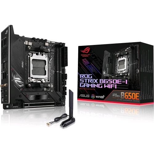 ASUS ROG STRIX B650E-I GAMING WIFI AMD B650 AM5 MINI ITX DDR5 PCI 5.0 WI-FI6E
