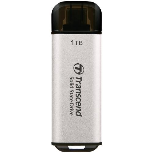 TRANSCEND ESD300S SSD ESTERNO 1.000GB USB-C 3.2 Gen 2x1 ARGENTO