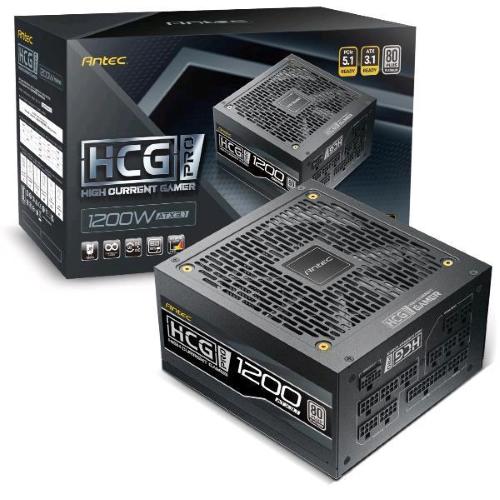 ANTEC HCG1200 PRO PEC ALIMENTATORE HIGH CURRENT GAMER PRO ATX 3.1 - 1.200 W 80 PLUS PLATINUM PFC ATTIVO PCIE 5.1