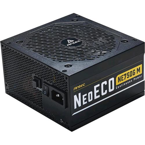 ANTEC NEO ECO NE750G ALIMENTATORE 750 W 80 PLUS GOLD MODULARE 20+4 pin ATX NERO