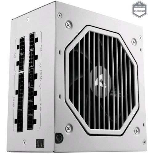 SHARKOON REBEL P20 ALIMENTATORE 1000 W CYBENETICS PLATINUM FULLY-MODULAR ATX 3.1 BIANCO