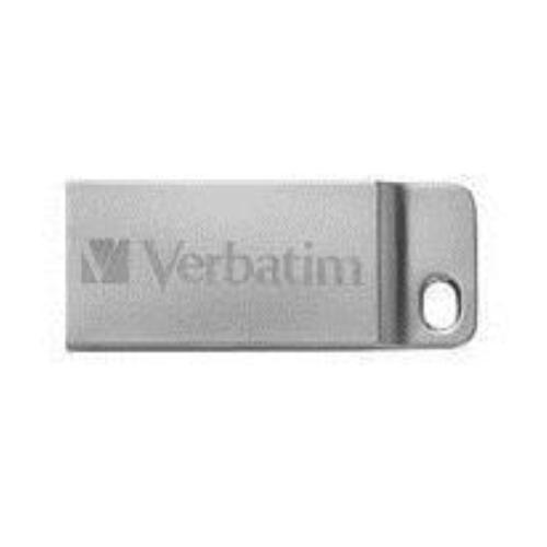 VERBATIM MINI METAL SILVER CHIAVETTA USB 2.0 32GB COLORE SILVER