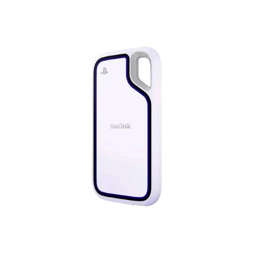 SANDISK EXTREME PORTABLE SSD 1TB ESTERNO PORTATILE USB-C 3.2 Gen 2 PLAYSTASTION 5 BIANCO