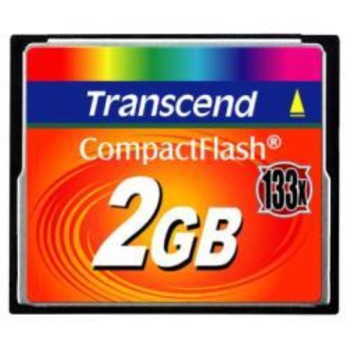 TRANSCEND 2GB COMPACT FLASH CARD (133X) PRODOTTO ITALIA
