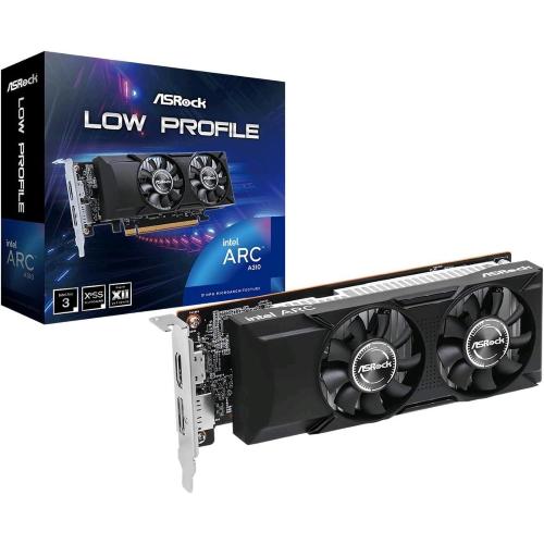 ASROCK INTEL ARC A310 LOW PROFILE 4GB GDDR6 PCIe 4.0 16x MINI ITX