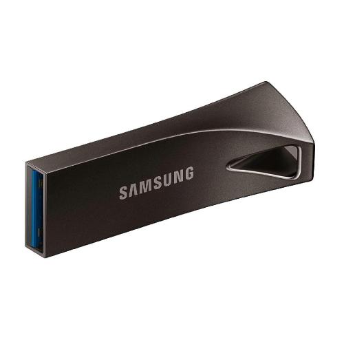 SAMSUNG CHIAVETTA BAR PLUS USB 64GB USB 3.1 GEN1 TYPE-A VELOCITÀ DI LETTURA FINO A 300 MB/S GRIGIO TITANIUM