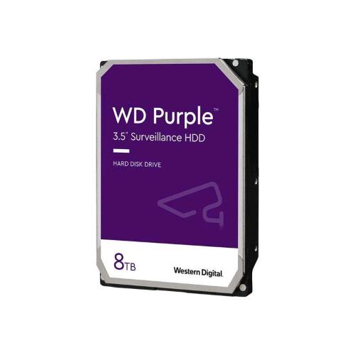WESTERN DIGITAL PURPLE HDD 8.000GB SATA III 3.5" BUFFER 128MB SURVEILLANCE