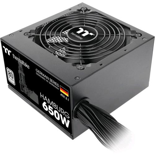 THERMALTAKE HAMBURG ALIMENTATORE 650W 80 PLUS GERMAN SERIES ATX3.1 NERO