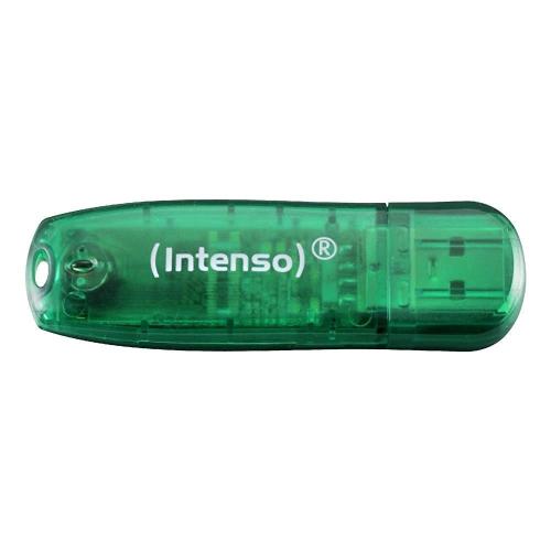 INTENSO RAINBOW LINE CHIAVETTA USB 8 GB INTERFACCIA USB 2.0 COLORE VERDE