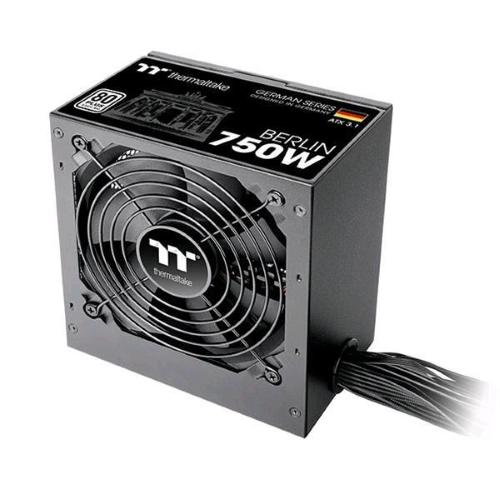 THERMALTAKE BERLIN ALIMENTATORE 750W 80 PLUS GOLD FPC ATTIVO ATX 3.1 NERO